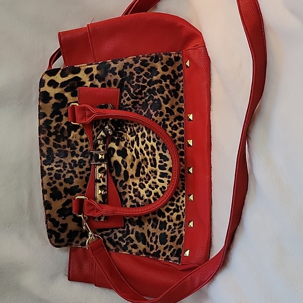 Leopard Print Handbag